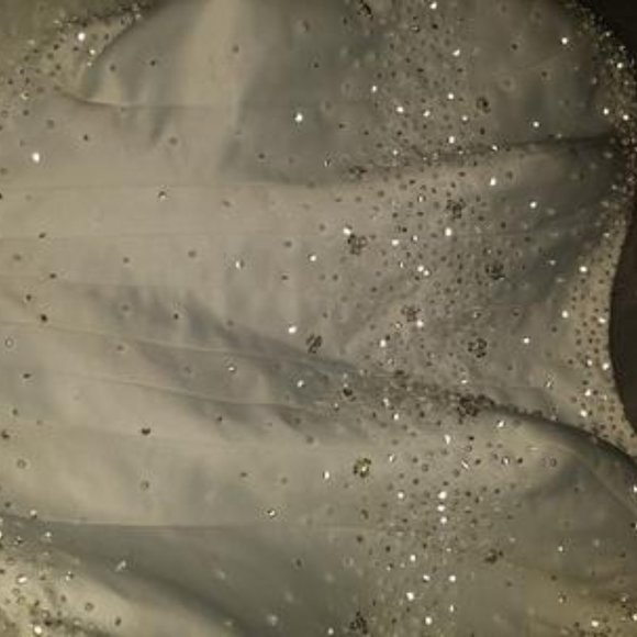 Signature by Robbie Bee Tulle Beaded Ballgown - Picture 8 of 16